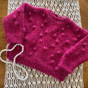 Like New Zara Baby Heart Sweater